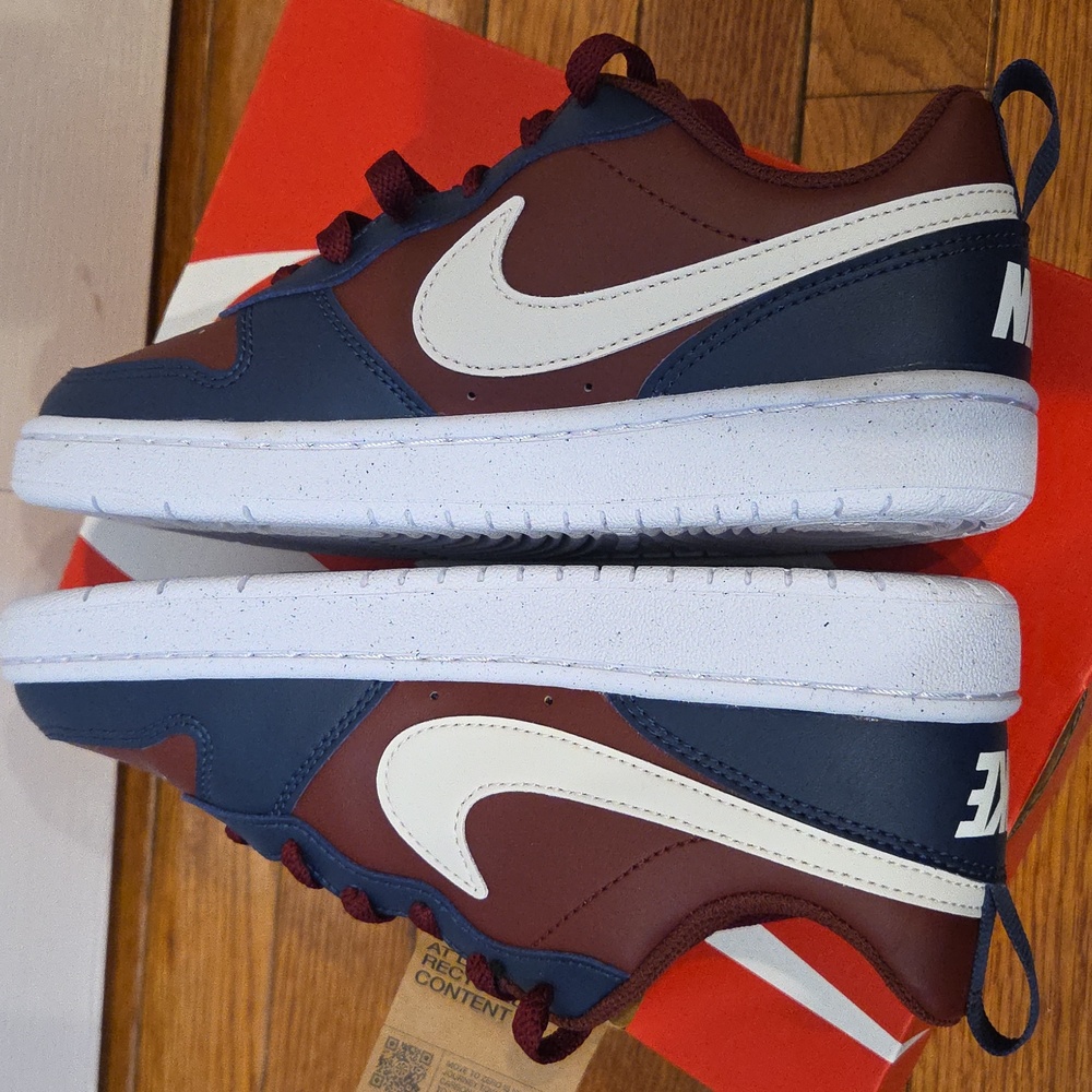 Boys NIKE Court Borough Low Recraft (GS) Shoes Size 4Y NEW IN BOX - Picture 5 of 6